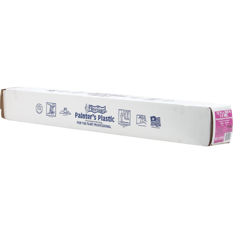 Film-Gard 12 Ft. X 200 Ft. Clear 1.5 Mil. Polyethylene Sheeting