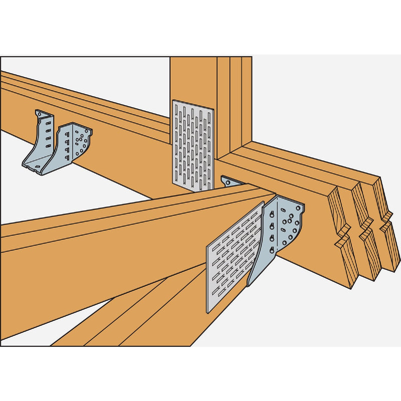 Simpson Strong-Tie Galvanized 2 x 6 Double Shear Face Mount Joist Hanger