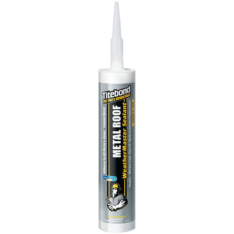 TiteBond Weathermaster 10 Oz. Black Metal Roof Sealant