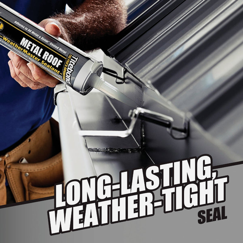 TiteBond Weathermaster 10 Oz. Gray Metal Roof Sealant