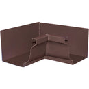 Amerimax 5 In. Galvanized Brown Mitre Gutter Inside Corner