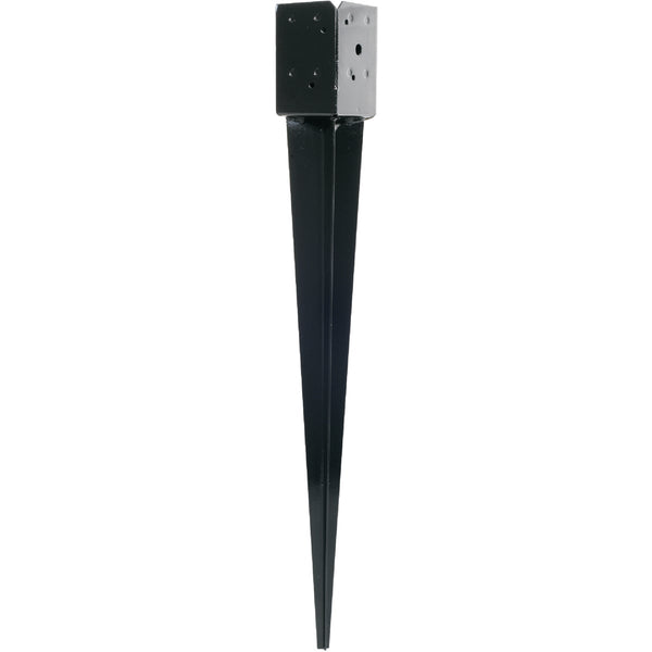 Simpson Strong-Tie E-Z Spike Steel Black Powder-Coated Fence Post Spike