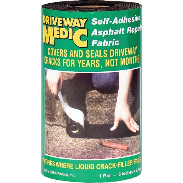 Driveway Medic 6 In. x 9 Ft. Asphalt Repair Fabric