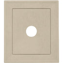 Ply Gem 7-1/4 In. x 8-1/8 In. Tan Vinyl Mounting Blocks