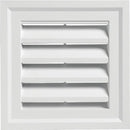 Ply Gem 14" x 14" Square White Gable Attic Vent