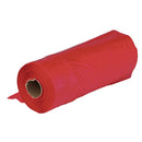 Film Gard 18 In. x 18 In. Red Polyethylene Caution Flag