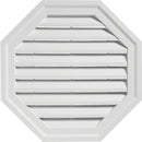 Ply Gem 18" Octagon White Gable Attic Vent
