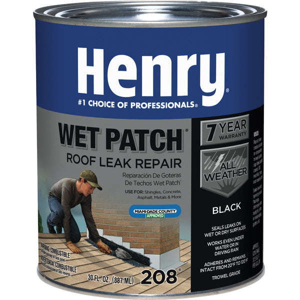 Henry Wet Patch 30 Oz. Roof Cement and Patching Sealant