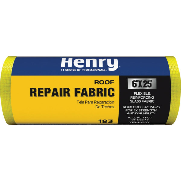 Henry 6 In. x 25 Ft. Yellow Glass Reinforcing Fabric