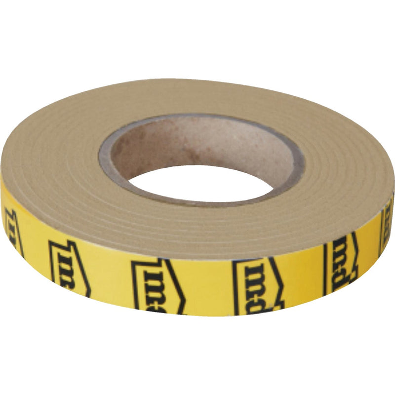 M-D Platinum 1 In. x 13 Ft. Neutral Expandable Foam Weatherstrip Tape