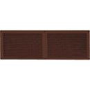 NorWesco 16 In. x 6 In. Brown Galvanized Soffit Ventilator