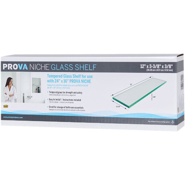 Prova Niche Glass Shower Shelf