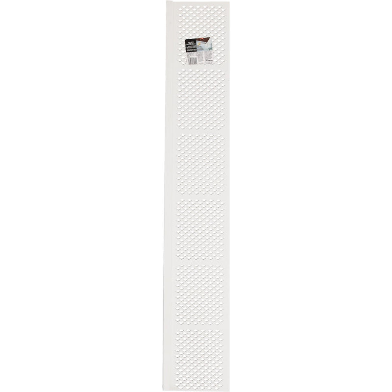 Amerimax 6-1/2 In. x 3 Ft. White Vinyl Gutter Guard