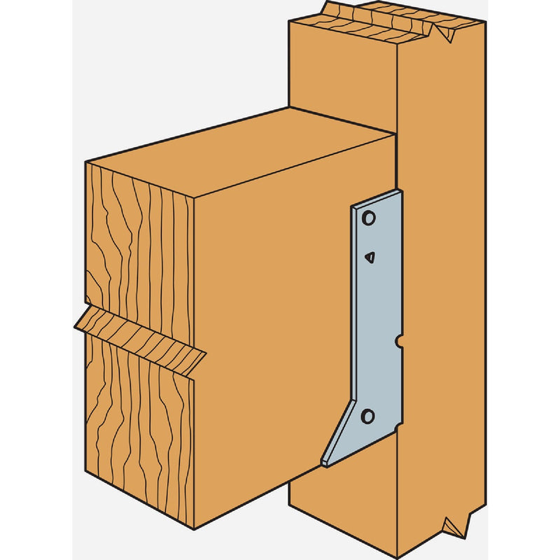 Simpson Strong-Tie ZMAX 4 x 8 Concealed Flange Face Mount Joist Hanger