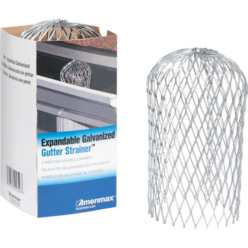 Amerimax Gutter Strainer 3 In. Expanded Galvanized Gutter Guard