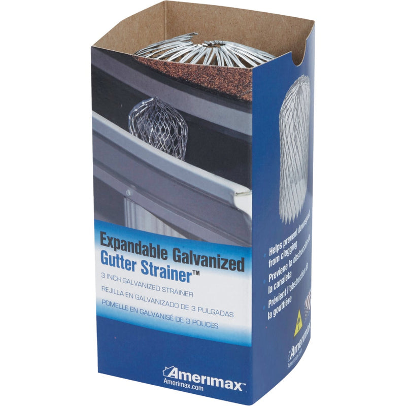 Amerimax Gutter Strainer 3 In. Expanded Galvanized Gutter Guard