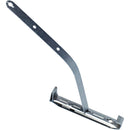 Spectra Metals K Style Aluminum Hidden Gutter Hanger Bracket with Roof Strap, (4-Pack)