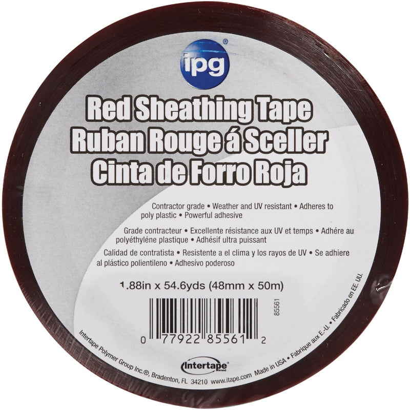 IPG 1.89 In. x 55 Yds. Red Sheathing Tape