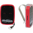 Genie Red 4-Button Universal Garage Door & Gate Opener Remote