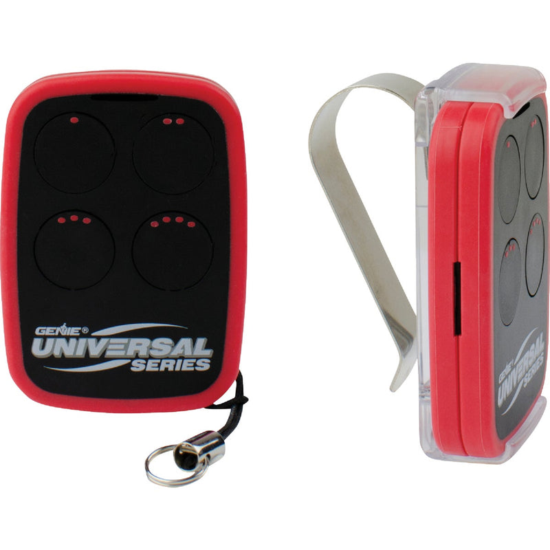 Genie Red 4-Button Universal Garage Door & Gate Opener Remote