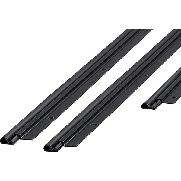 M-D Matte Black Flat 36 In. x 84 In. Door Jamb Weatherstrip