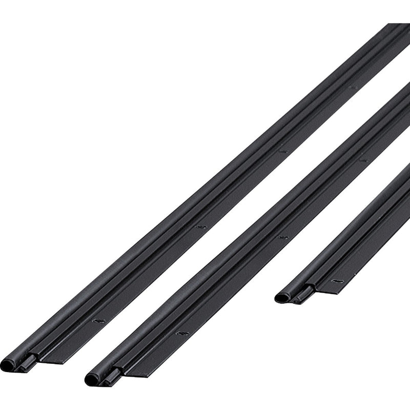 M-D Matte Black Flat 36 In. x 84 In. Door Jamb Weatherstrip