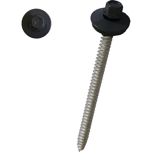 Ondura Premium 3" #9 Powder Coated Black Roofing Fastener