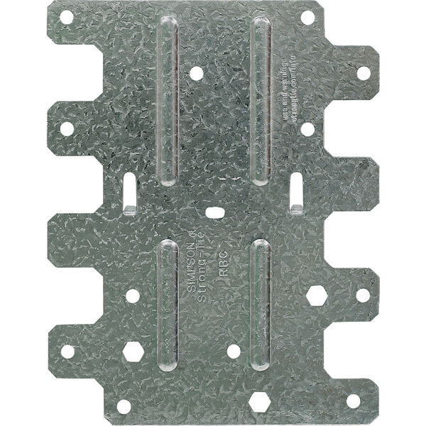 Simpson Strong-Tie 4-1/2 In. x 5-3/4 In. 20 ga Galvanized Roof Boundary Clip