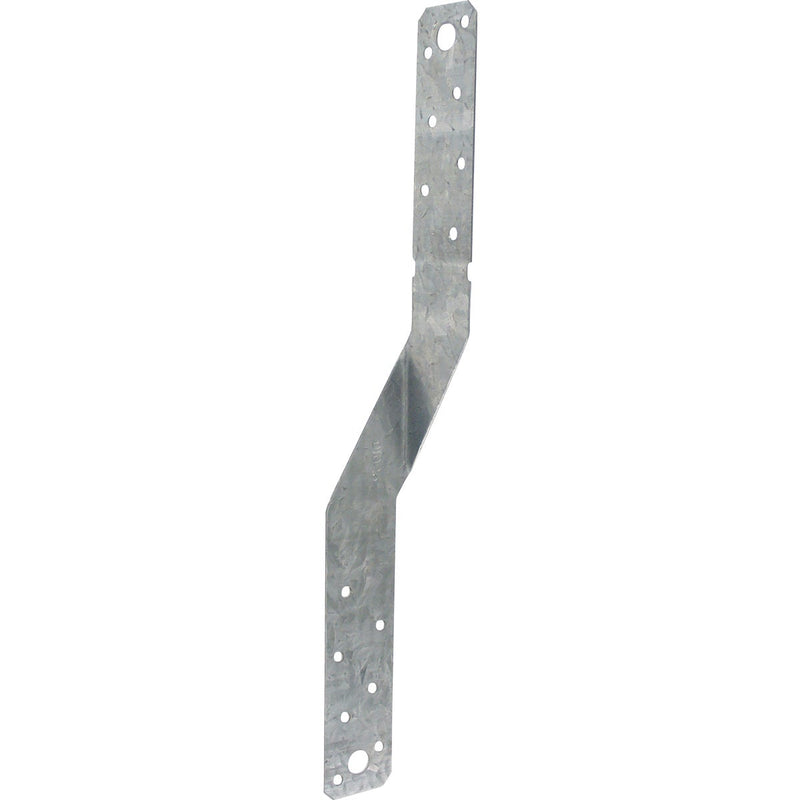 Simpson Strong-Tie 1.25 In. W x 12 In. L Galvanized Steel 18 Gauge Twist Strap