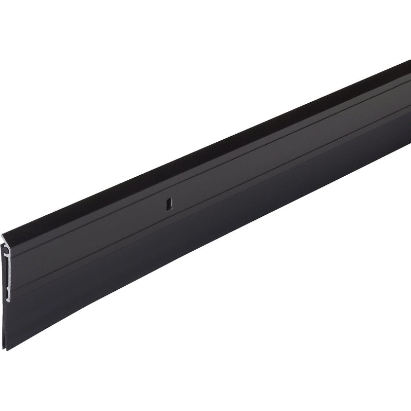 M-D 2 In. x 36 In. Matte Black Economy Aluminum & Vinyl Door Sweep