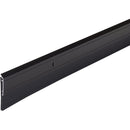 M-D 2 In. x 36 In. Matte Black Economy Aluminum & Vinyl Door Sweep