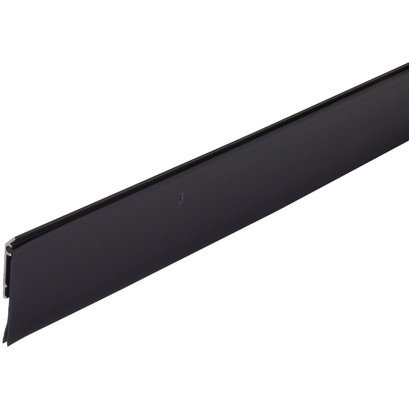 M-D 2 In. x 36 In. Matte Black Economy Aluminum & Vinyl Door Sweep