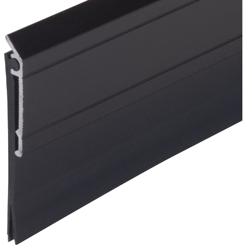 M-D 2 In. x 36 In. Matte Black Economy Aluminum & Vinyl Door Sweep