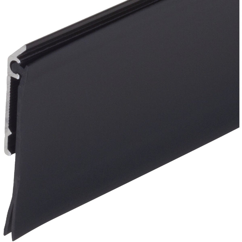 M-D 2 In. x 36 In. Matte Black Economy Aluminum & Vinyl Door Sweep