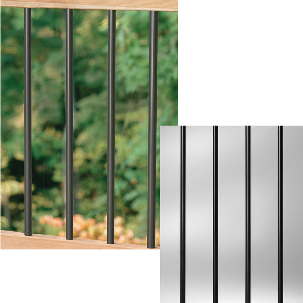 Deckorators 32 In. Bronze Aluminum Classic Baluster (10-Pack)