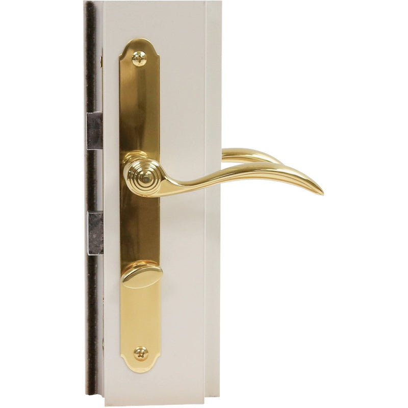 Larson Revere Brass Storm Door Leverset