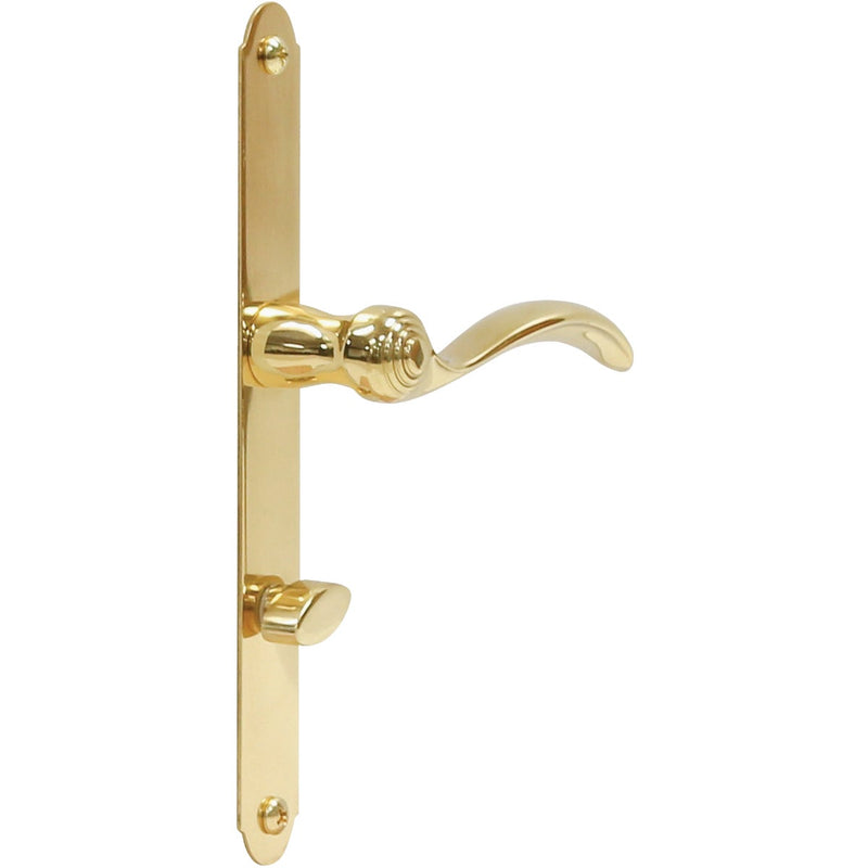 Larson Revere Brass Storm Door Leverset