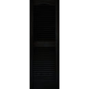 Builders Edge 15 In. x 43 In. Vinyl Louvered Shutter, (2-Pack)