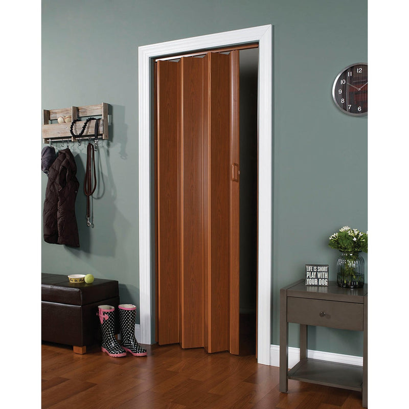 Spectrum Encore 24 In. to 36 In. W. x 80 In. H. Fruitwood Accordion Folding Door