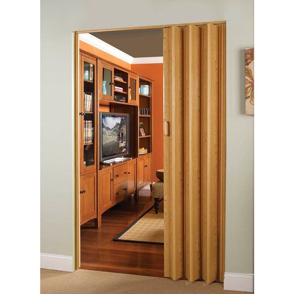 Spectrum Encore 24 In. to 36 In. W. x 80 In. H. Oak Accordion Folding Door