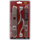 Larson Revere Nickel Storm Door Leverset