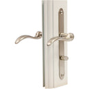 Larson Revere Nickel Storm Door Leverset