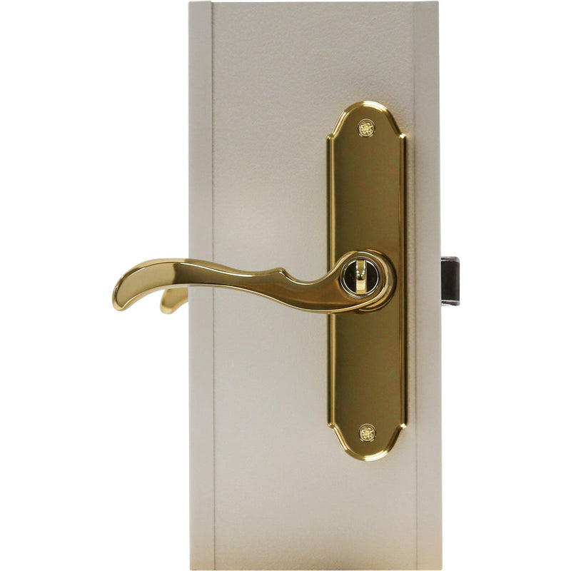 Larson M2 Brass Storm Door Leverset