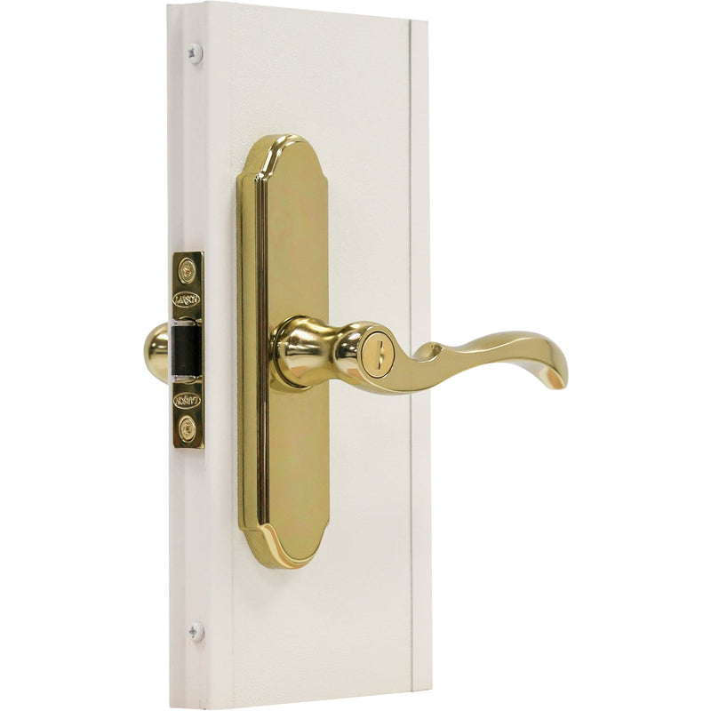 Larson M2 Brass Storm Door Leverset