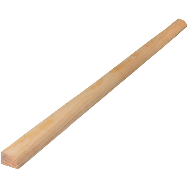 Alexandria Moulding 1/2 In. W. x 3/4 In. H. x 8 Ft. L. Solid Pine Base Shoe Molding