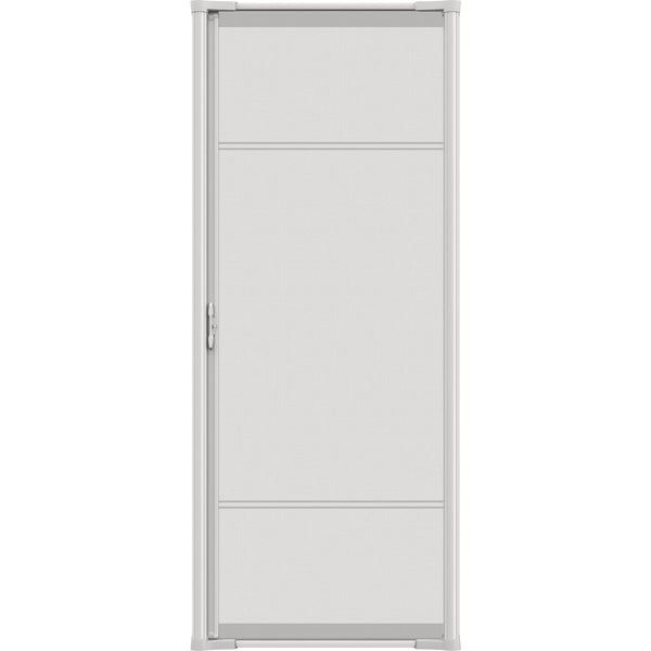 Larson Brisa 32 In. to  36 In. W x 80 In. to 81 In. H Single Door White Retractable Screen