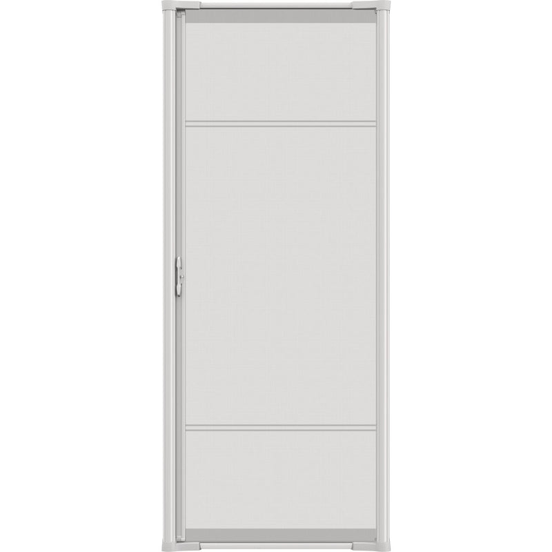 Larson Brisa 32 In. to  36 In. W x 80 In. to 81 In. H Single Door White Retractable Screen