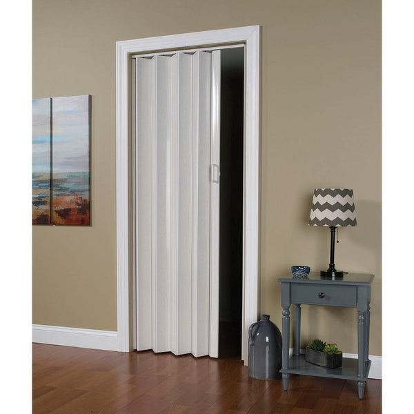 Spectrum Oakmont 36 In. W. x 80 In. H. Frost White Accordion Folding Door