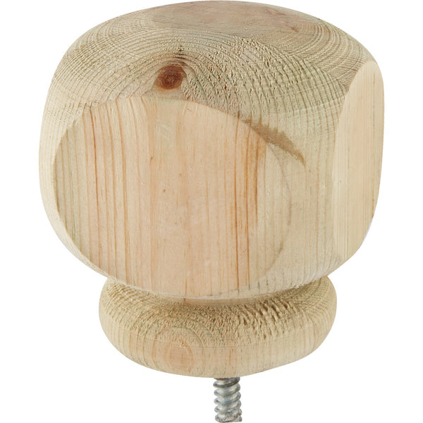 ProWood 3-1/2 In. x 3-1/2 In. Treated Wood Screw-On Contemporary Post Cap