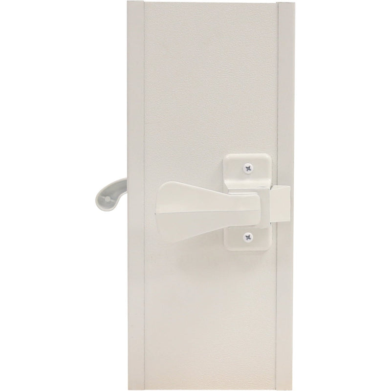 Larson Georgian White Lever Storm Door Latch